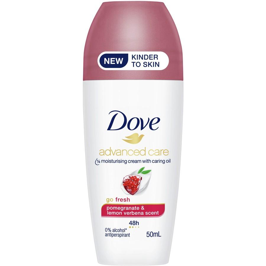 Dove Advanced Care Antiperspirant Roll-On Deodorant Pomegranate and Lemon Verbena 50ml