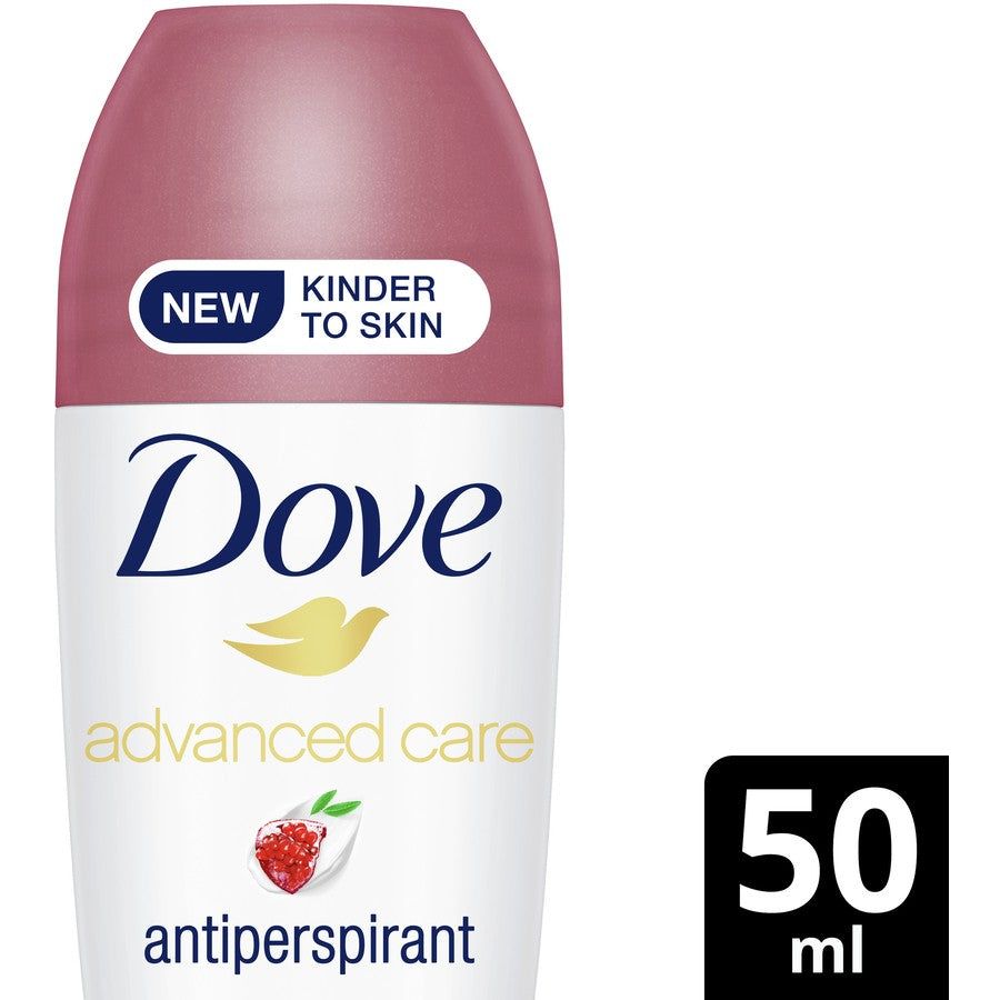 Dove Advanced Care Antiperspirant Roll-On Deodorant Pomegranate and Lemon Verbena 50ml