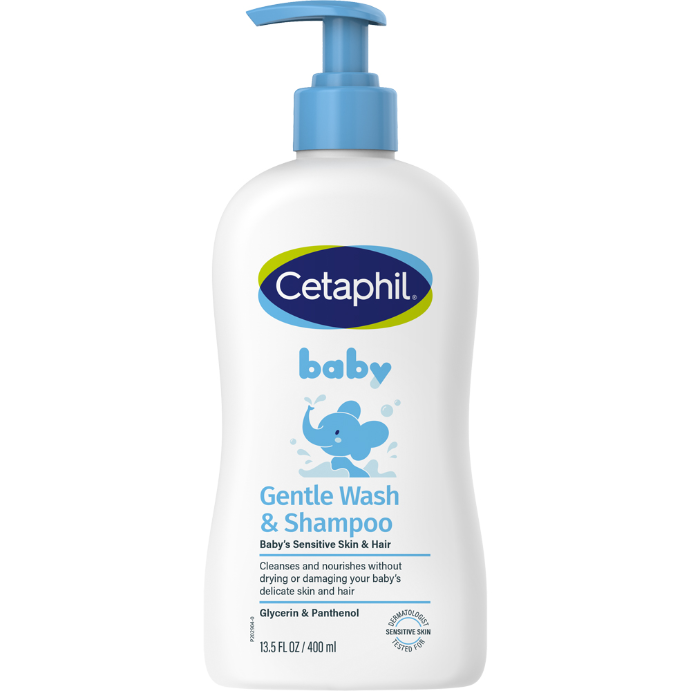 Cetaphil Baby Gentle Wash & Shampoo 400mL