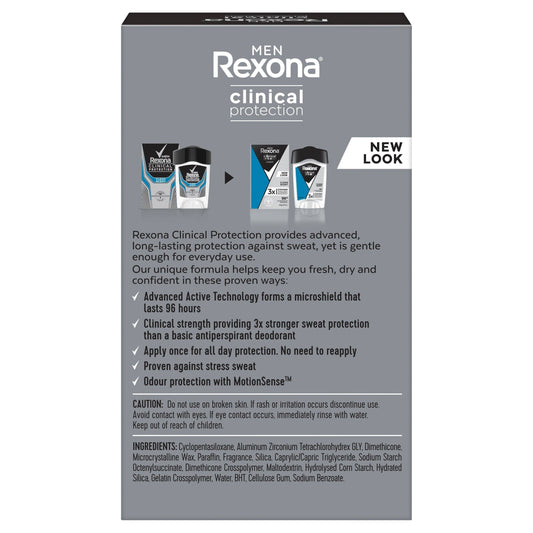 Rexona for Men Clinical Protection Antiperspirant Clean Scent 45ml