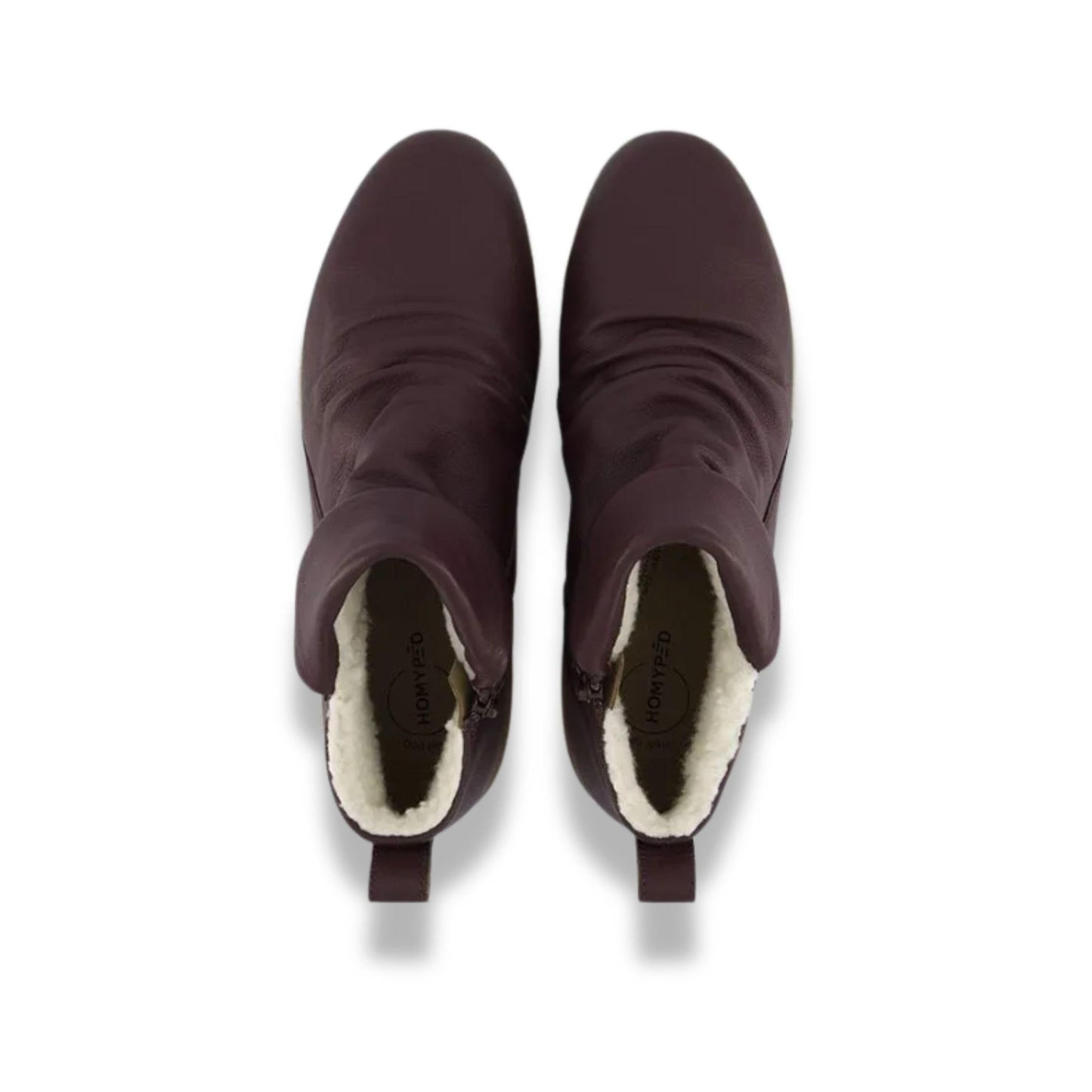 Elegant Comfort GLEE Dark Plum Shoes for Happy Feet