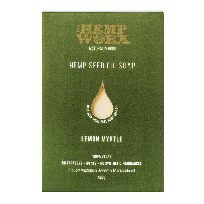 Hemp Worx Lemon Myrtle Soap 120g