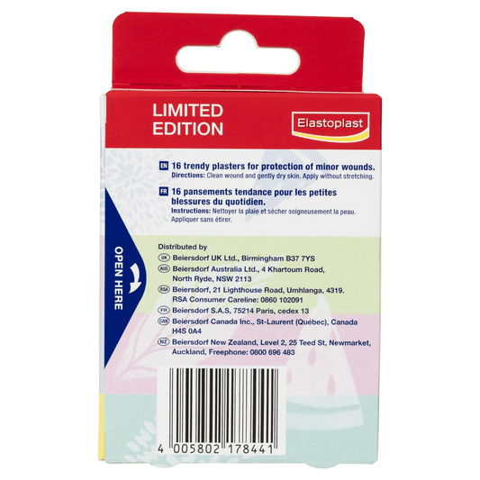 Elastoplast Prints Be Happy Strips 16 Pk (picture may vary)