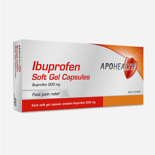 APOHEALTH IBUPROFEN 200MG 100 GEL CAPS