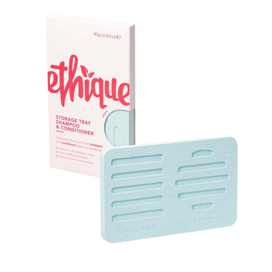 ETHIQUE Storage Tray Shampoo & Conditioner - Aqua 6PK