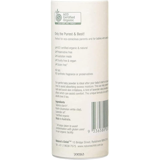 Nature's Child Baby Powder Organic 100g