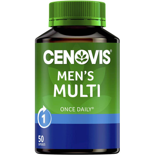 CENOVIS MEN’S MULTI 50 CAPSULES