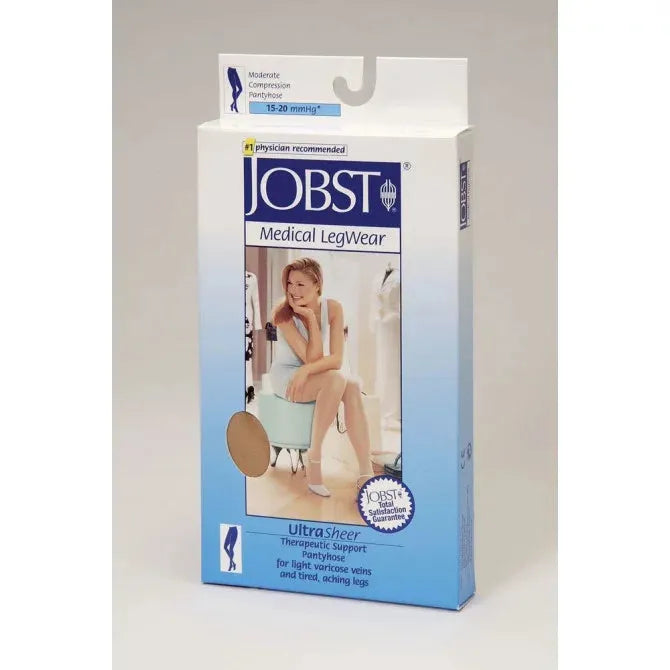 JOBST ULTRA SHEER WAIST HIGH 15-20 MEDIUM NATURAL
