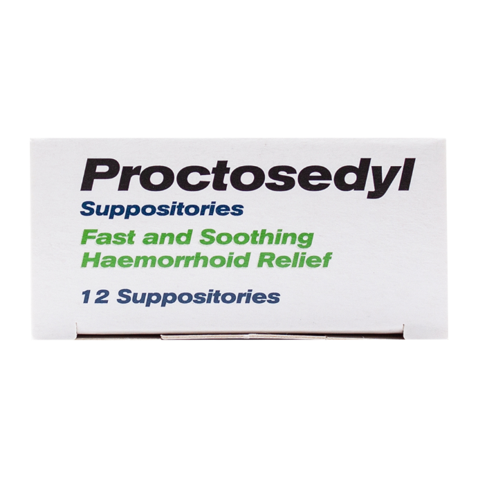 PROCTOSEDYL 12 Suppositries
