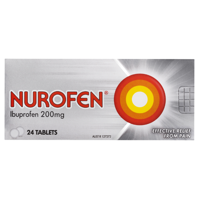Nurofen Ibuprofen 200mg 24 Tablets