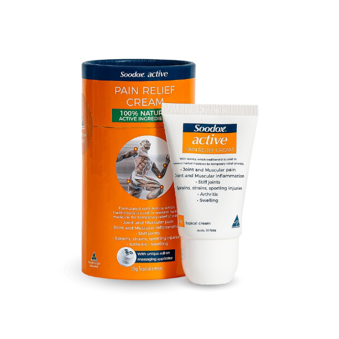 SOODOX Active Pain Relief Cream 50g