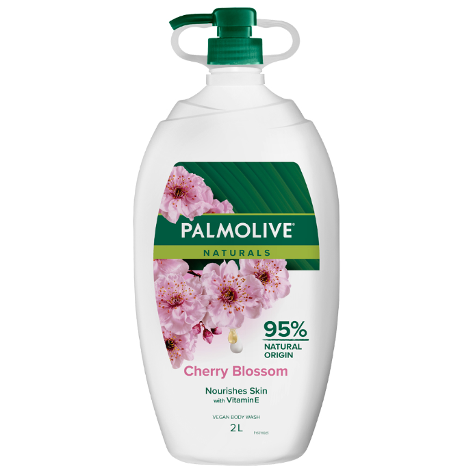 Palmolive Naturals Cherry Blossom Vegan Body Wash 2L