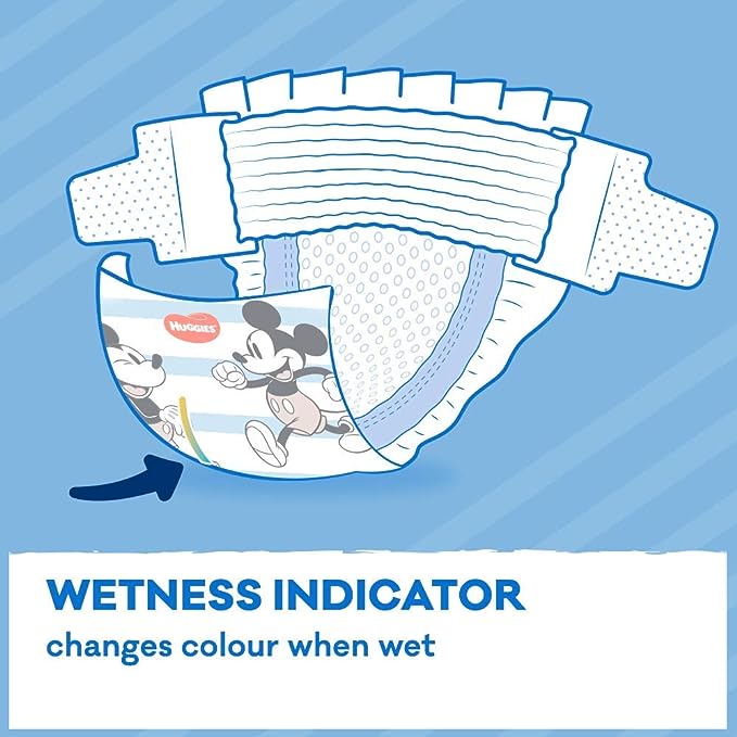 Huggies Ultra Dry Nappies Size 3 Boy 6-11kg Bulk 44 Pack