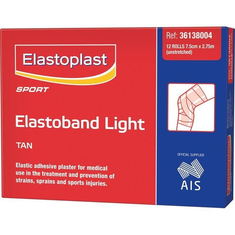 Elastoplast Sport - Elastoband Light Bandages 2.5cm x 2.75m 24PK