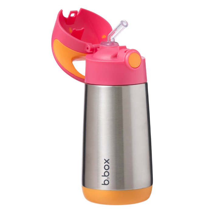 B.Box Insulated Drink Bottle Strawberry Shake 350mL