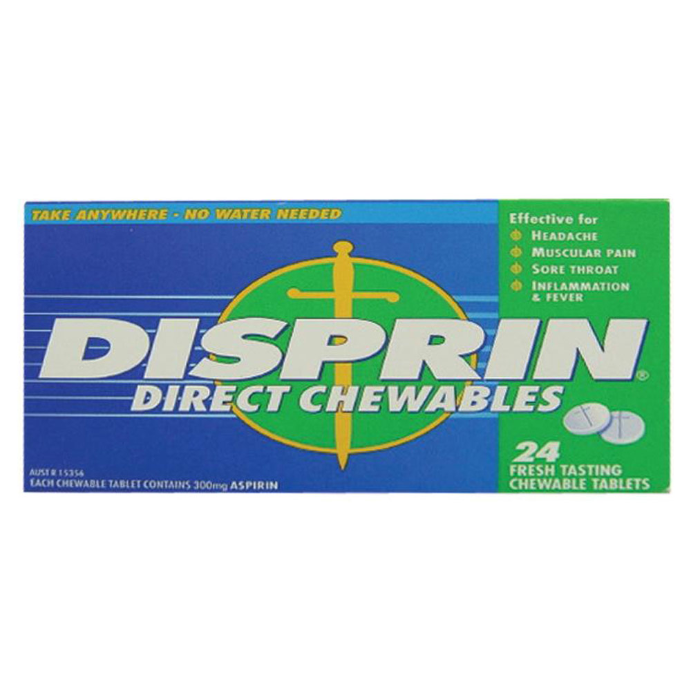 Disprin Direct Chewables 24 Tablets