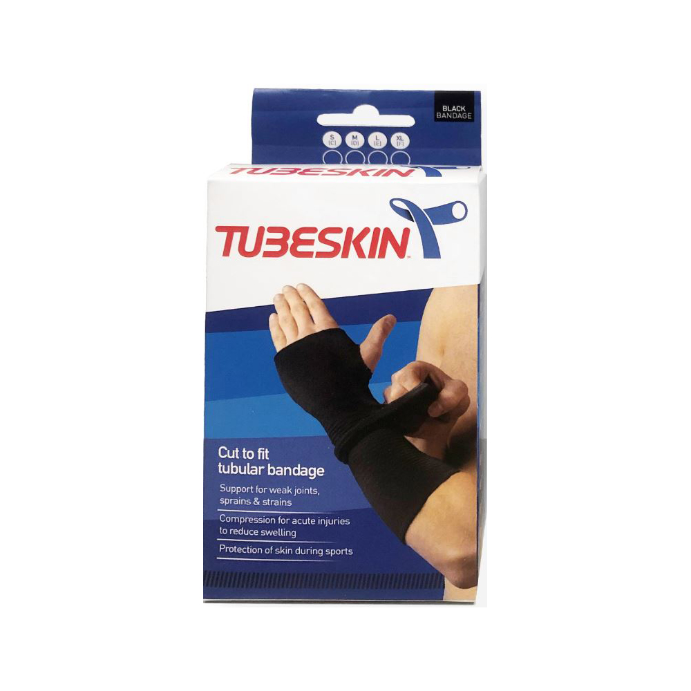 TUBISKIN Tubular Compression Bandage Extra Large Black