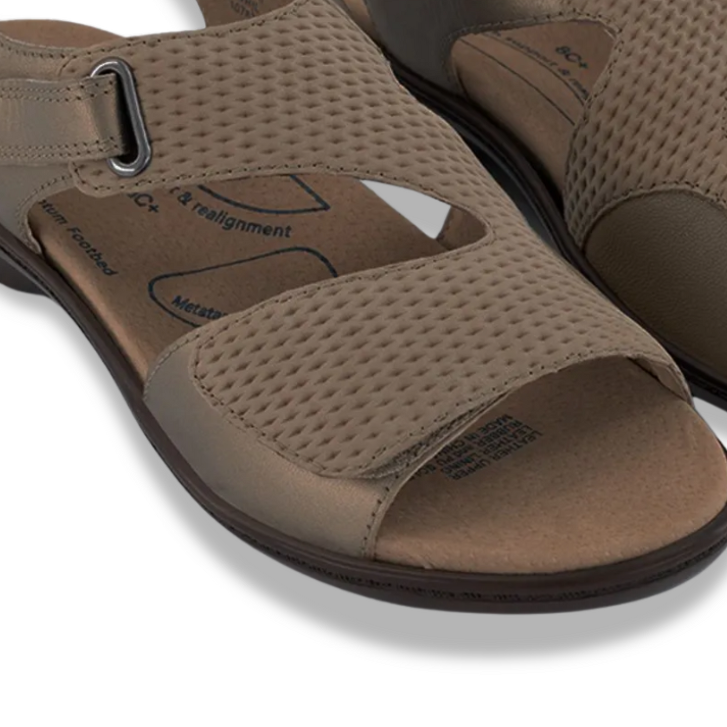 AVRIL Taupe Comfort Shoes