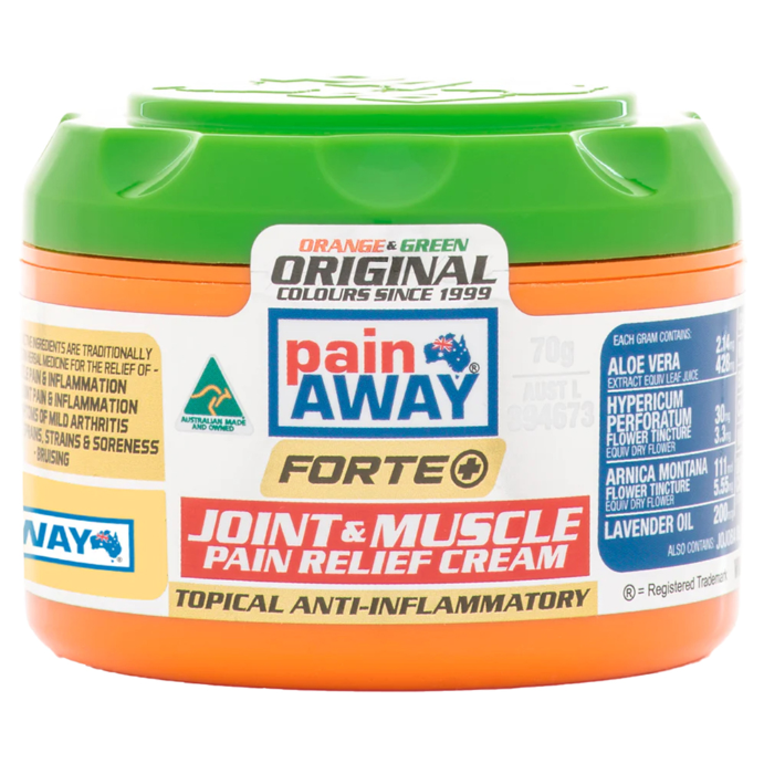 PAIN AWAY Forte+ Joint & Muscle Pain Relief Cream 70g