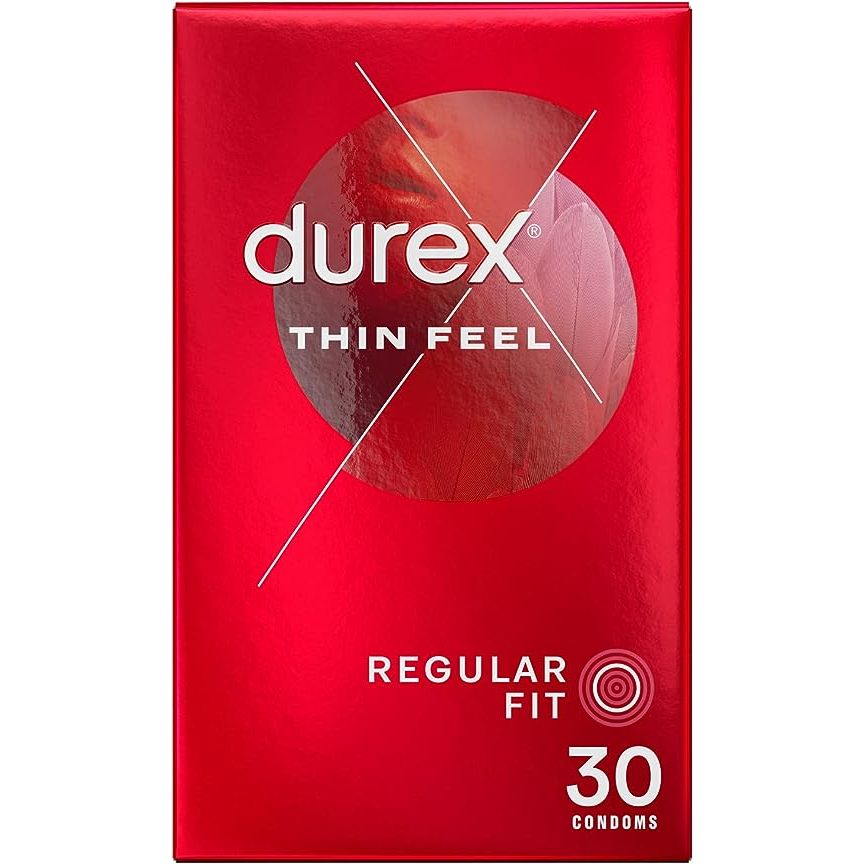Durex Thin Feel Latex Condoms 30 Pack