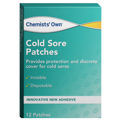 Chemists' Own Cold Sore Patches 12 Pack