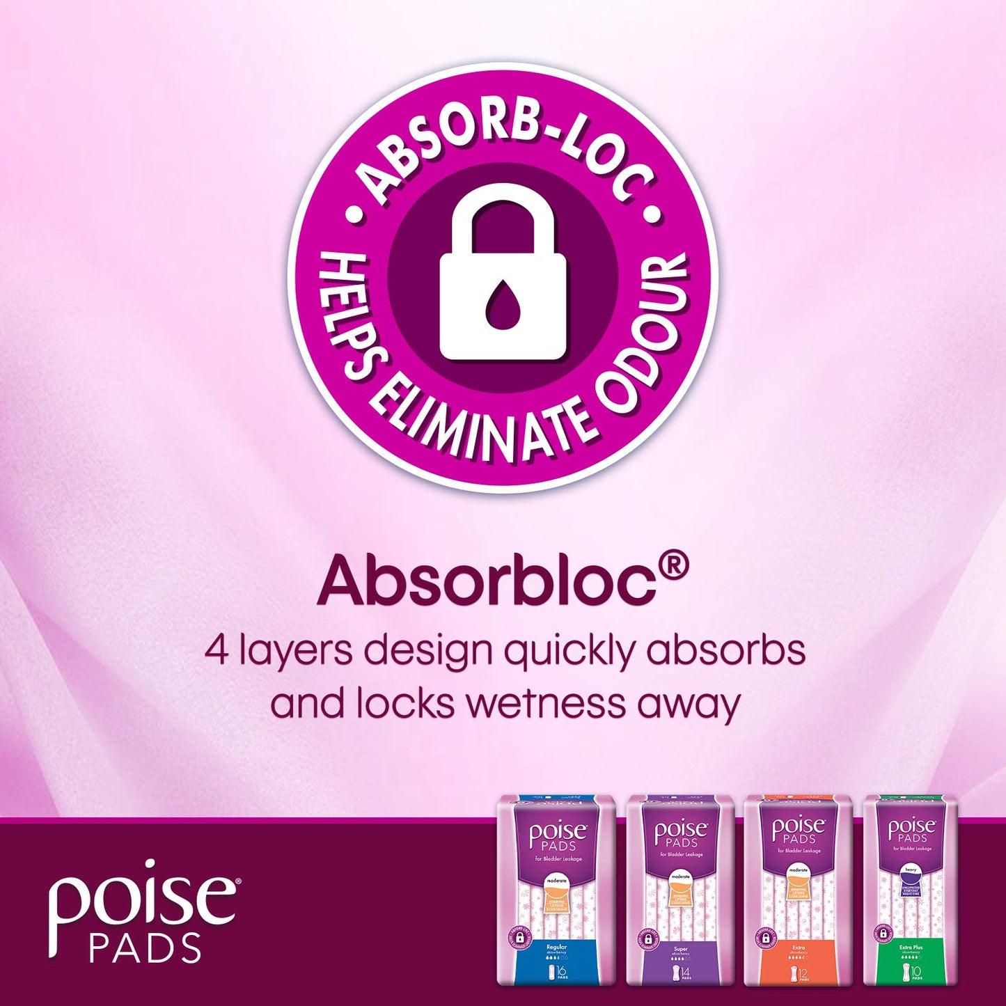 Poise Pads For Bladder Leaks Extra 12 PK - STELLAR PHARMACY