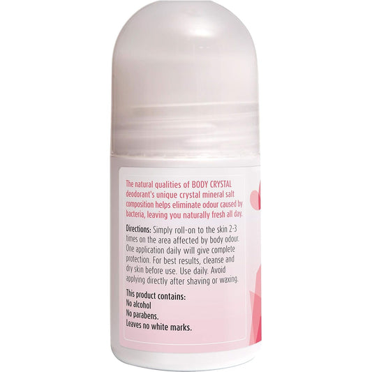 Body Crystal Crystal Deodorant Roll-On Wildflowers 80ml