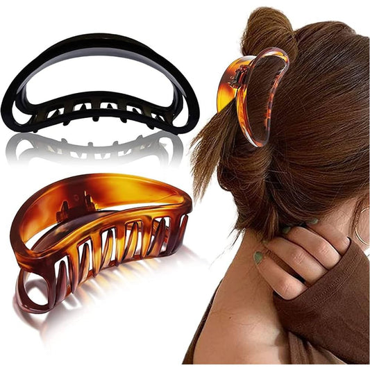 PHarmacy Health SMALL HALF MOON CLAW CLIP 2PK