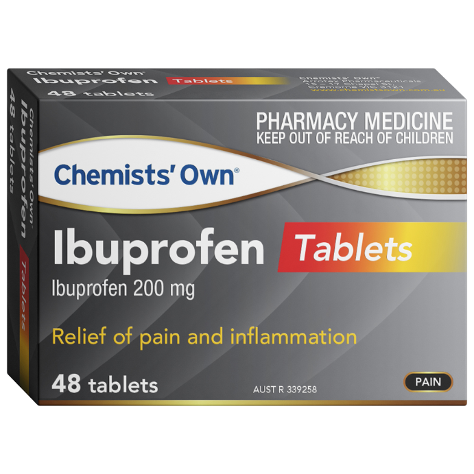Chemists' Own Ibuprofen 200mg 48 Tablets