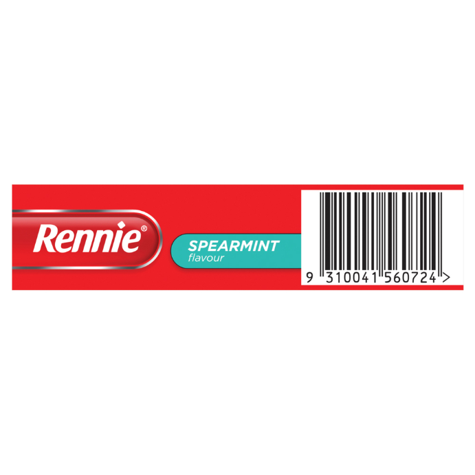 Rennie Spearmint 48 Chewable Tablets