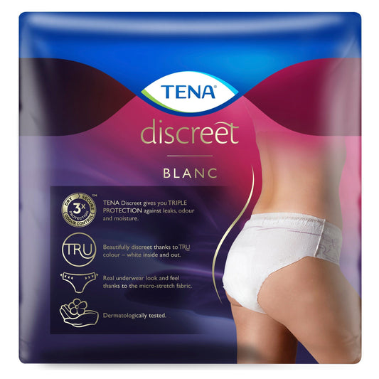 TENA Pants Women Discreet Large 8 Pack X3