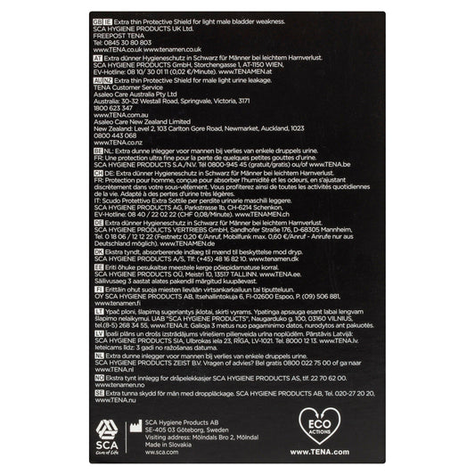 TENA PAD MEN LEVEL 0 14PK X 3 PACKS