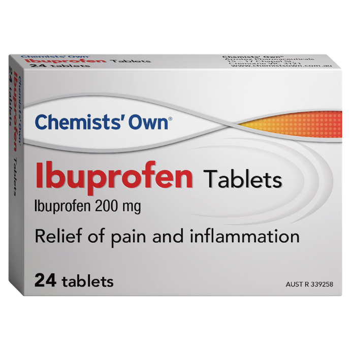 Chemists' Own Ibuprofen 200mg 24 Tablets