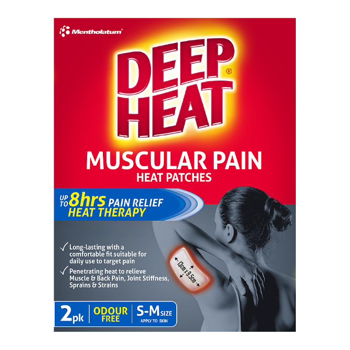 Deep Heat Muscular Pain Heat Patches 2 Pack
