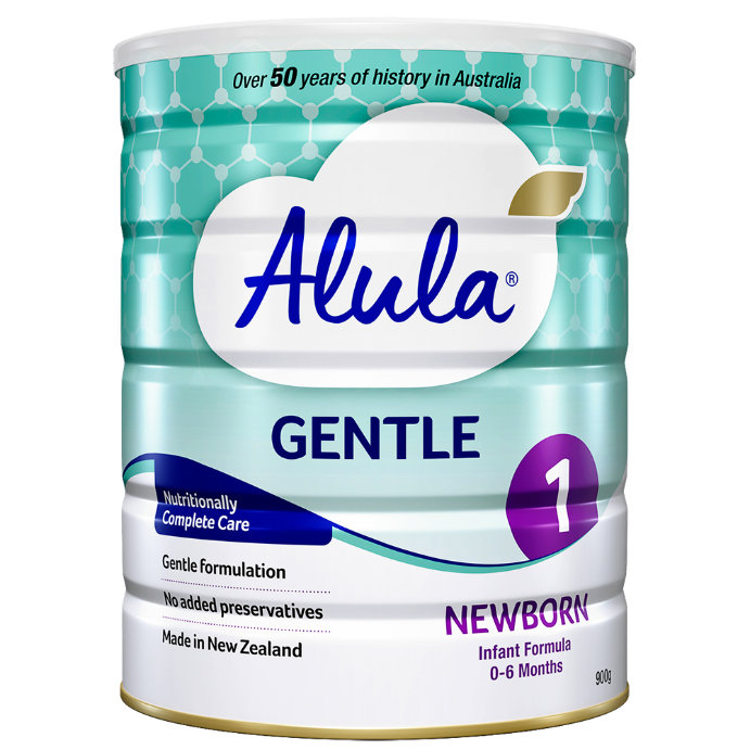 ALULA Gentle 1 Newborn Infant Formula 0-6 Months 900g
