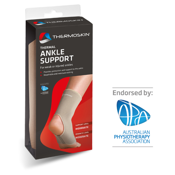 Thermoskin Thermal Ankle Support Extra Large Beige
