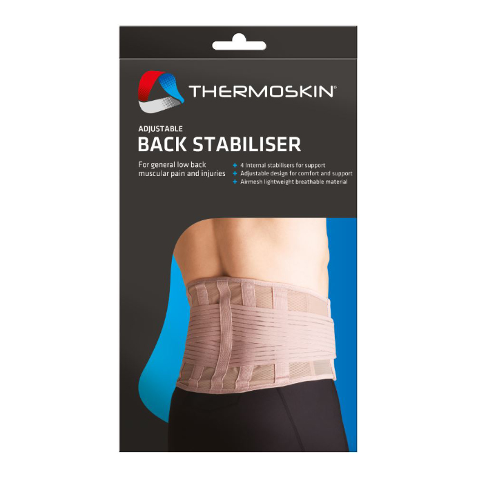 Thermoskin Adjustable Back Stabiliser Small
