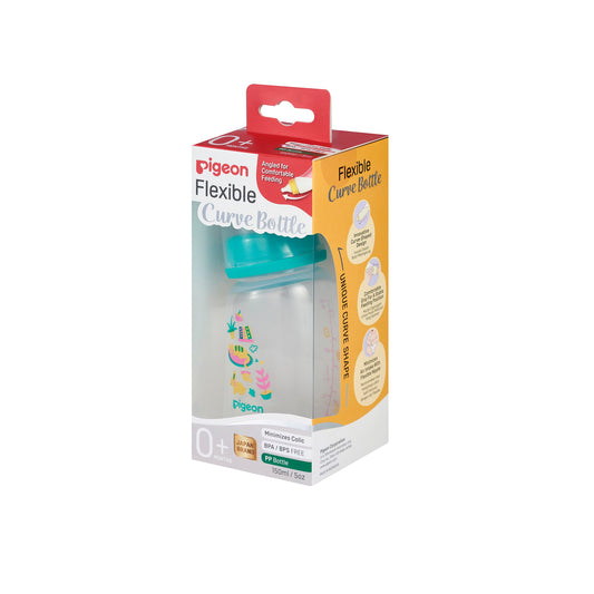 PIGEON FLEXIBLE CURVE BOTTLE PP HOME 150ML