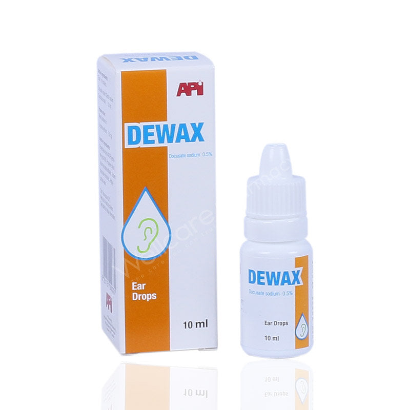 DE WAX EAR DROPS 0.5% 10ML