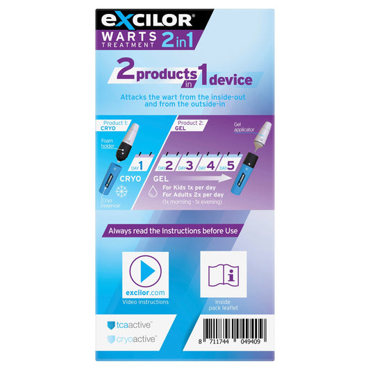 Excilor 2 In 1 Warts Treatment 10ml