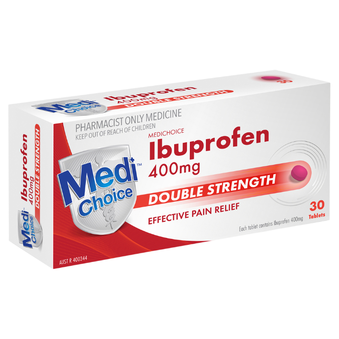 Medichoice Ibuprofen 400mg Tablets 30 Blister Pack