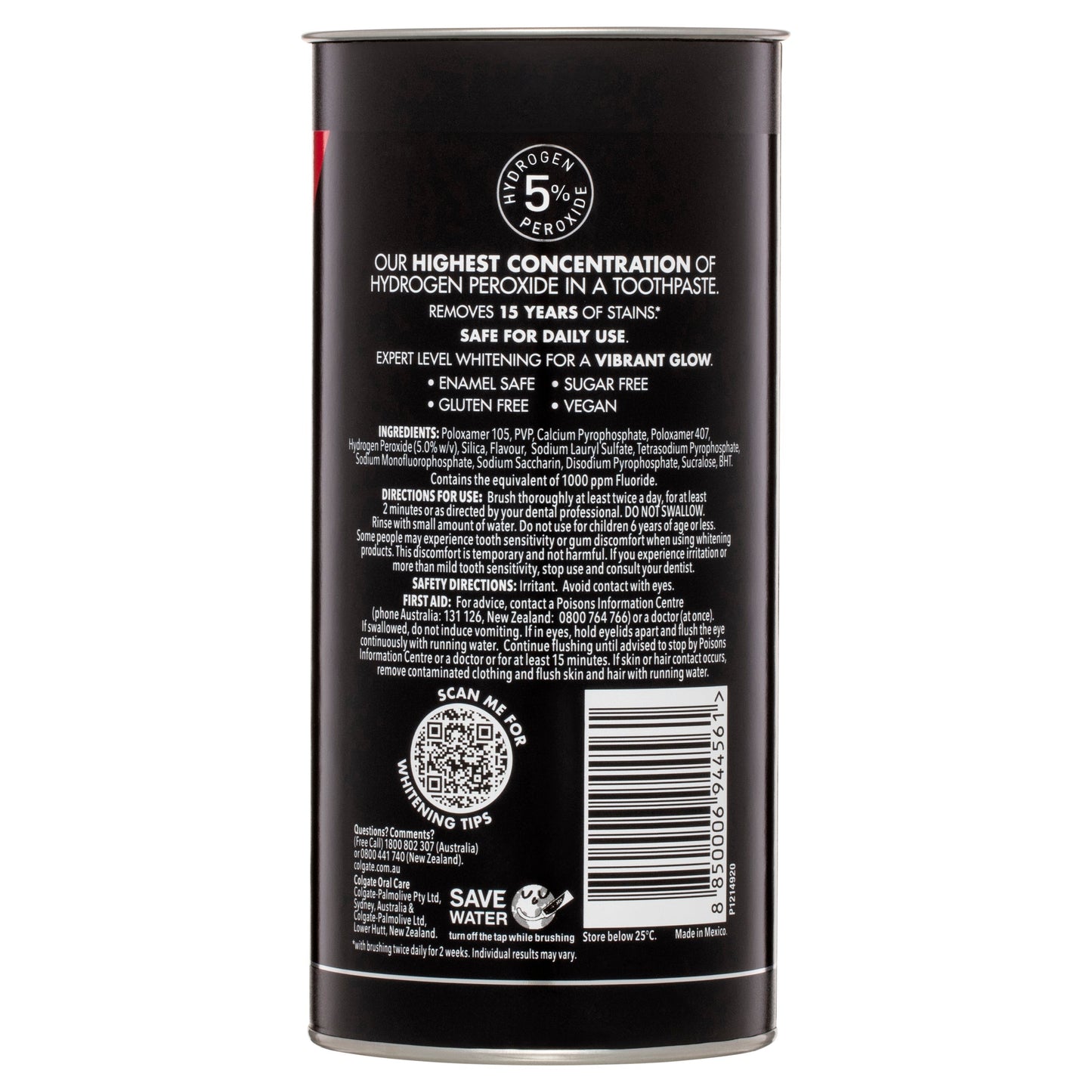 Colgate Optic White Pro Series Daily Teeth Whitening Toothpaste 80g