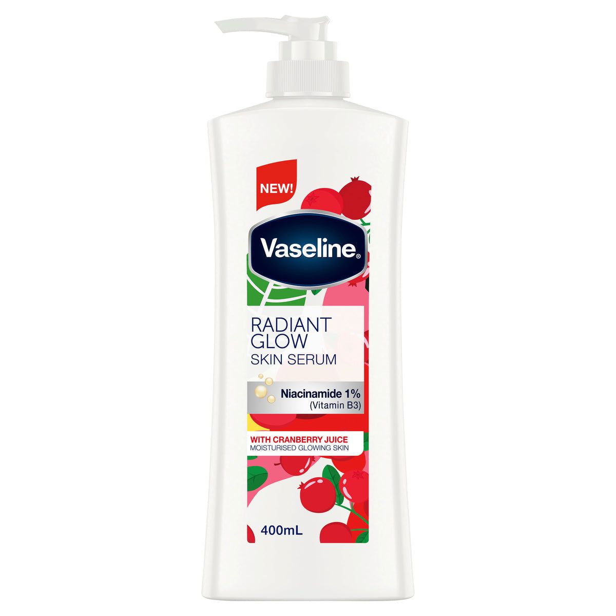 Vaseline Radiant Glow Skin Serum 400ml