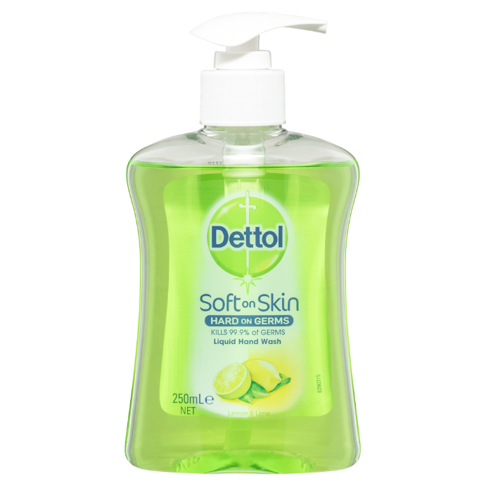 Dettol Antibacterial Liquid Hand Wash Pump Refresh 250mL
