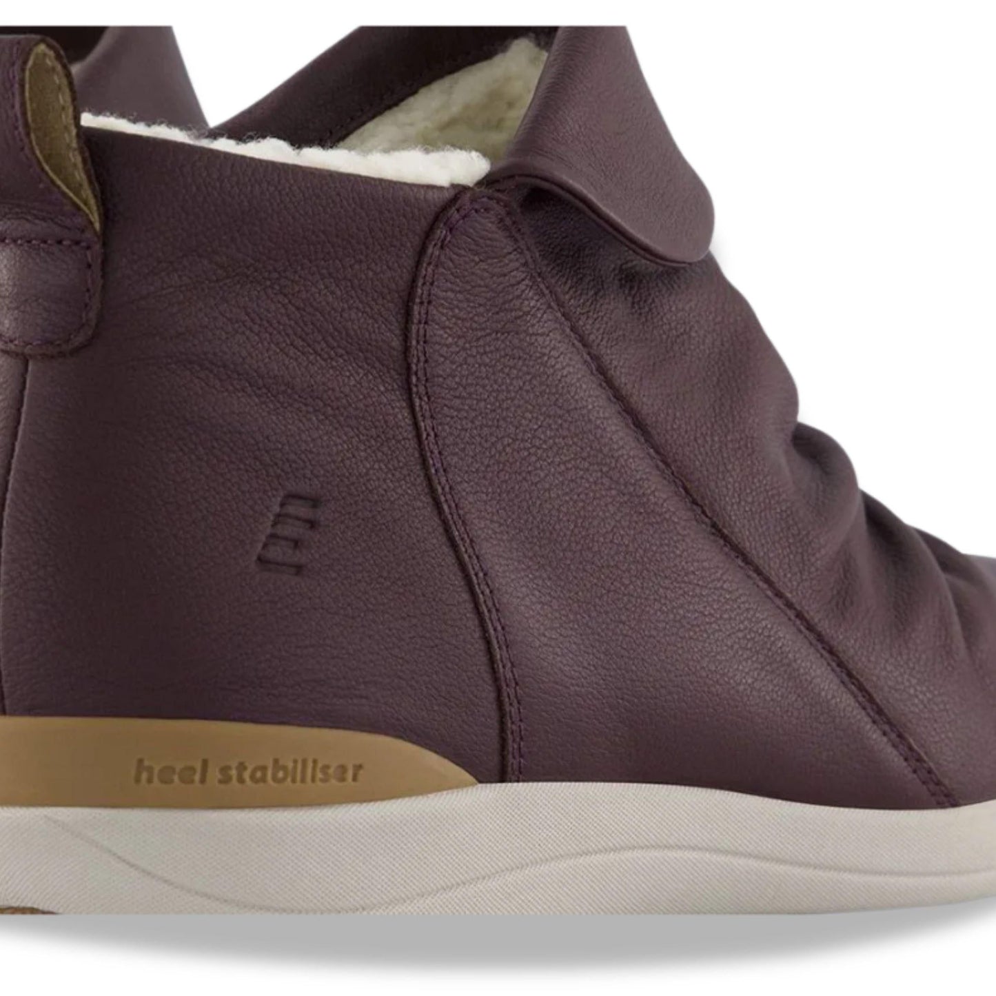 Elegant Comfort GLEE Dark Plum Shoes for Happy Feet
