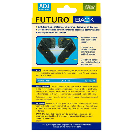Futuro Back Support Adjustable