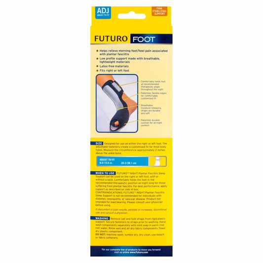 Futuro Night Plantar Fasciitis Sleep Support Adjustable