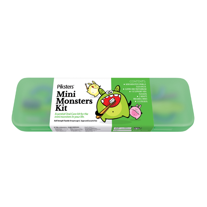 Piksters® Mini Monsters Oral Care Kit