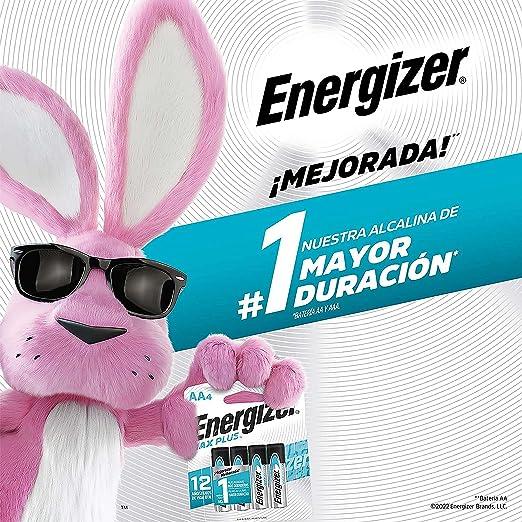 Energizer MAX Plus AA Alkaline Batteries Pack of 4