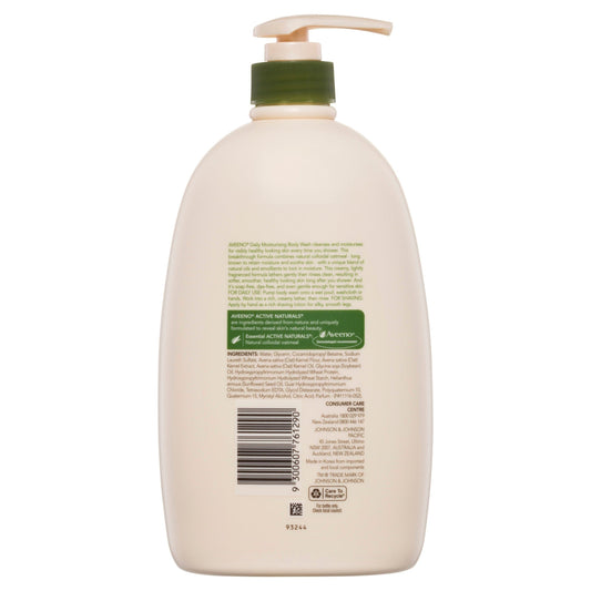 Aveeno Active Naturals Daily Moisturising Body Wash 1 Litre